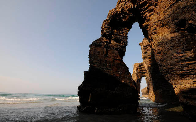 Los arcos de la playa de las catedrales pueden ser perfecto para la fotografía de paisaje Fotografía de paisaje: Playa de las catedrales tus casas rurales