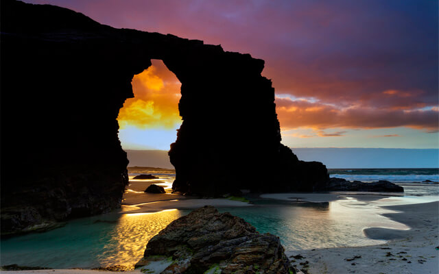 La fotografía de paisaje en un lugar como la playa de las catedrales, en Galicia, puede ser impresionante Fotografía de paisaje: la plaza de las catedrales